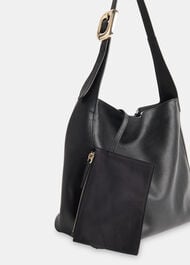 Mabel Buckle Detail Tote Bag