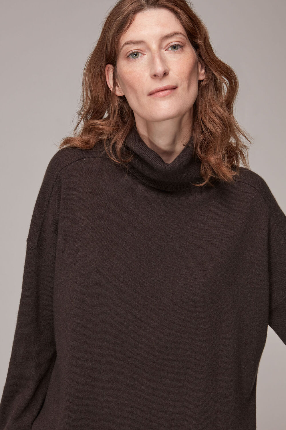 Cashmere Roll Neck Jumper