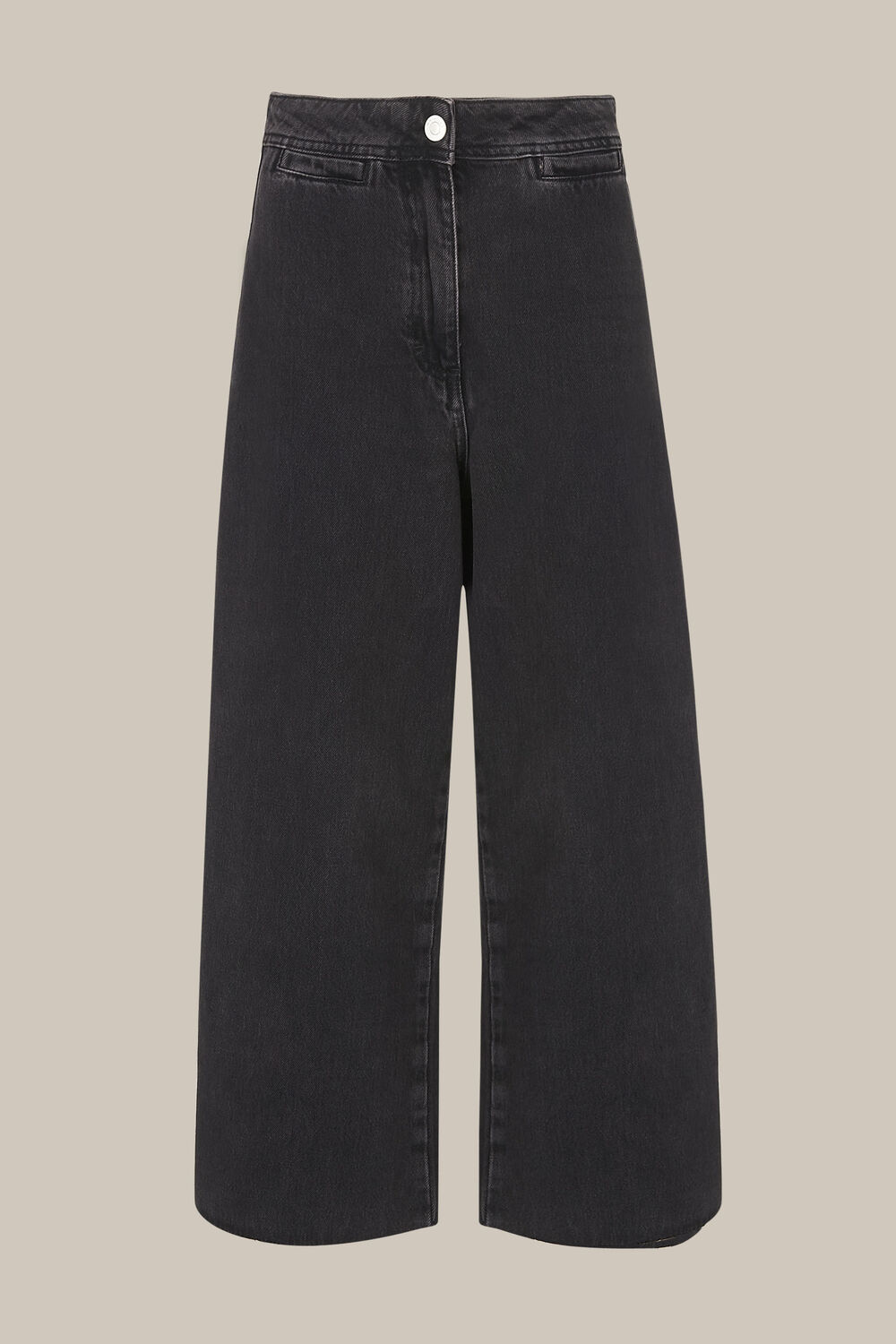 Wide Leg Washed Jean
