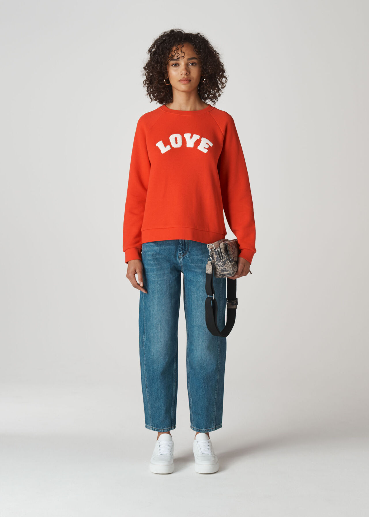 Love Sweatshirt Red