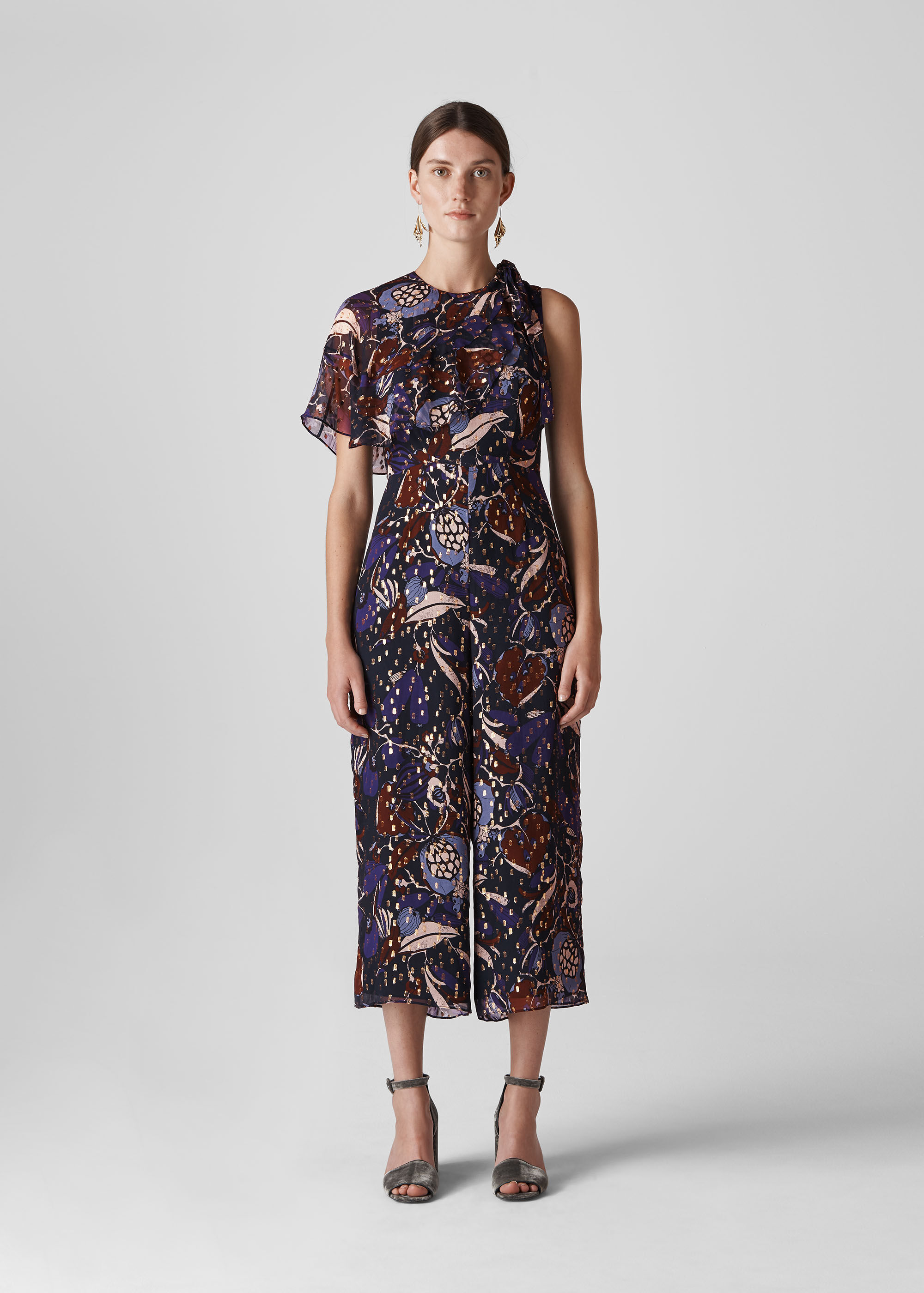 Whistles scarf print jumpsuit online