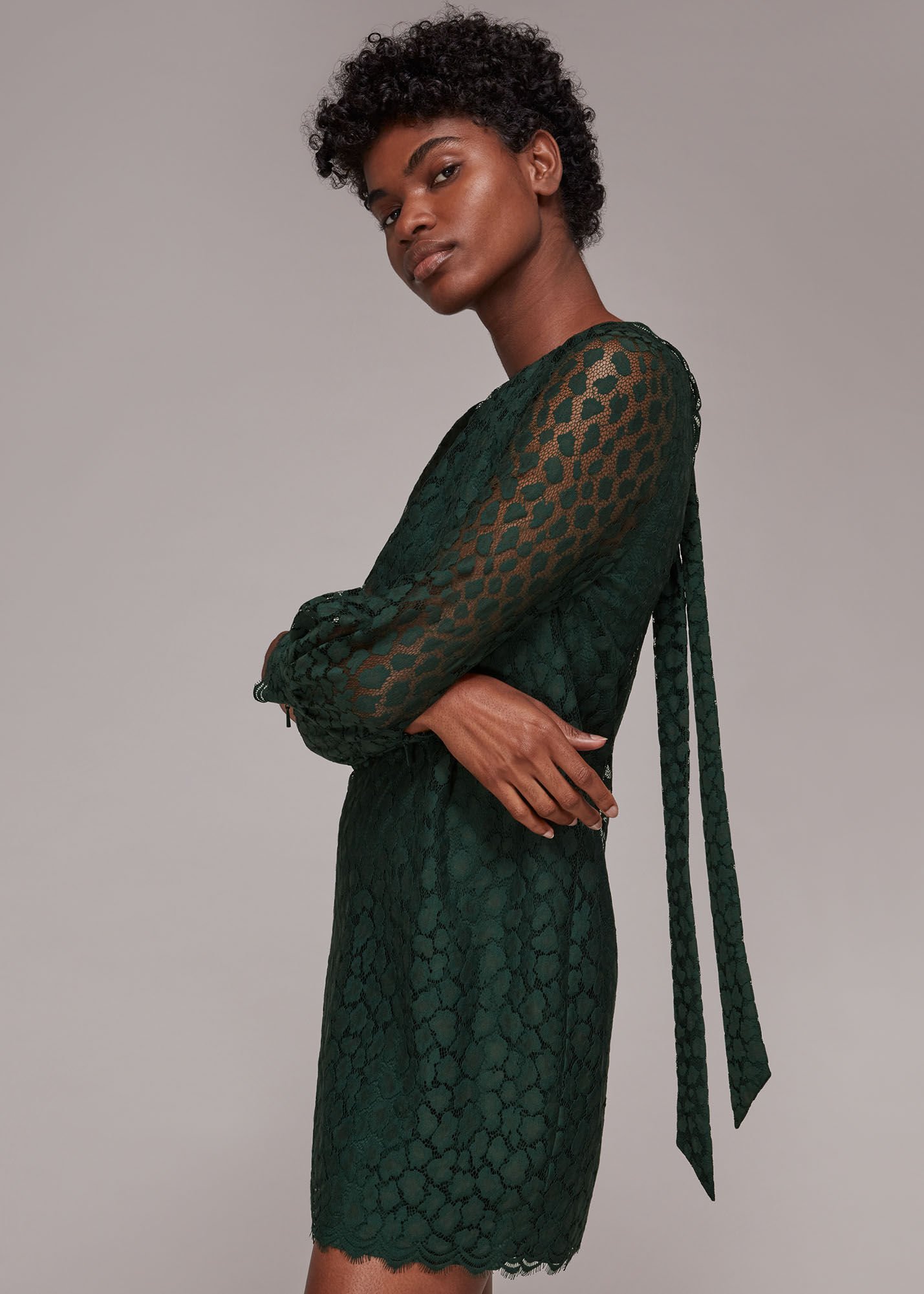 Reiss burnout snake pattern 2025 dress