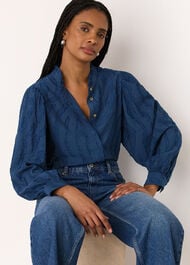 Animal Textured Shirt