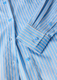 Oversized Fit Stripe Shirt