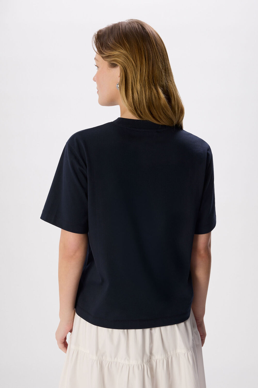 Cotton Crew Neck T-Shirt