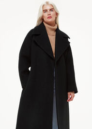 Petite Lorna Wrap Wool Coat