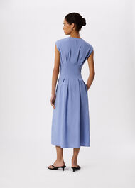 Panel Linen Blend Dress