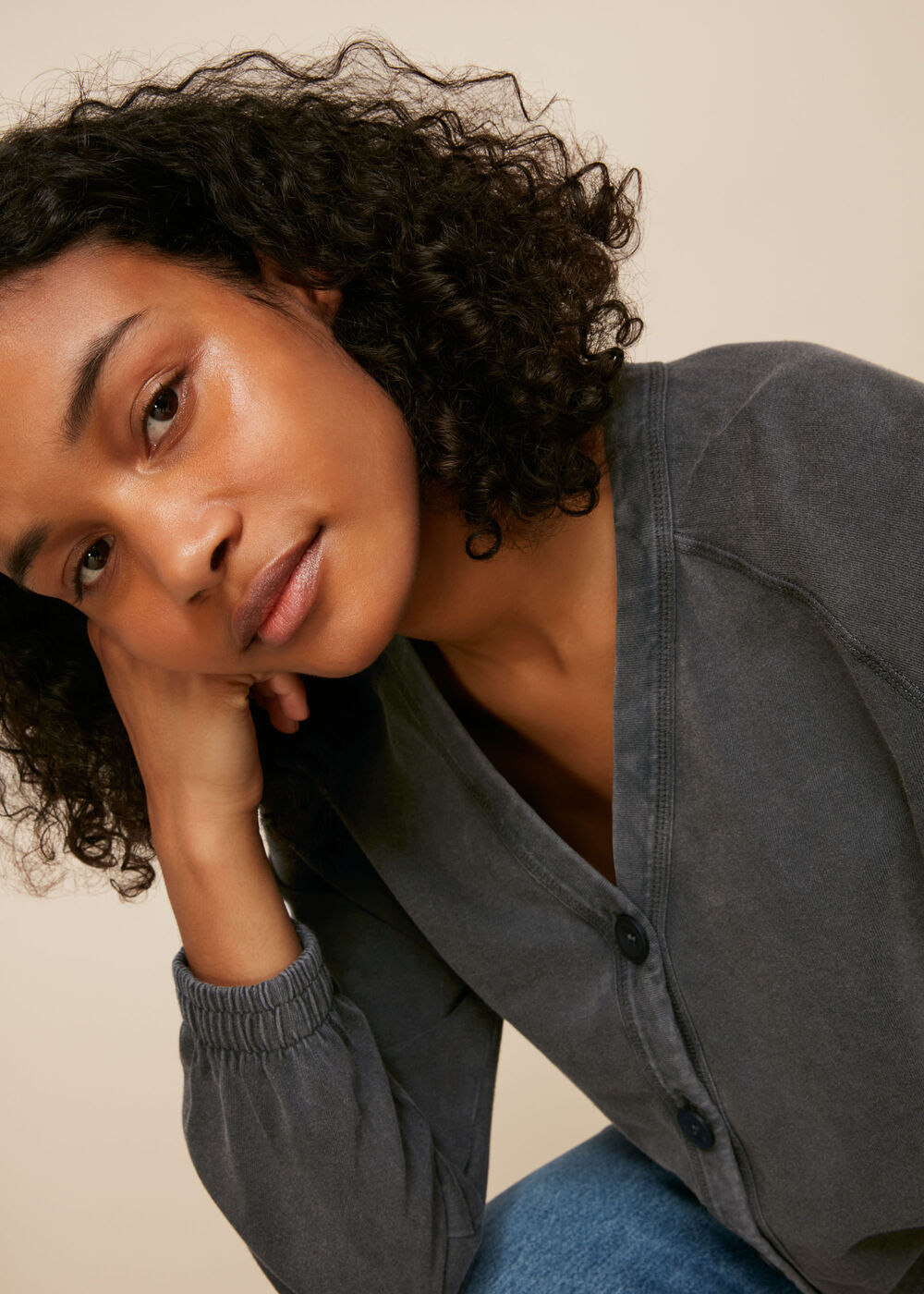 Jersey Cardigan