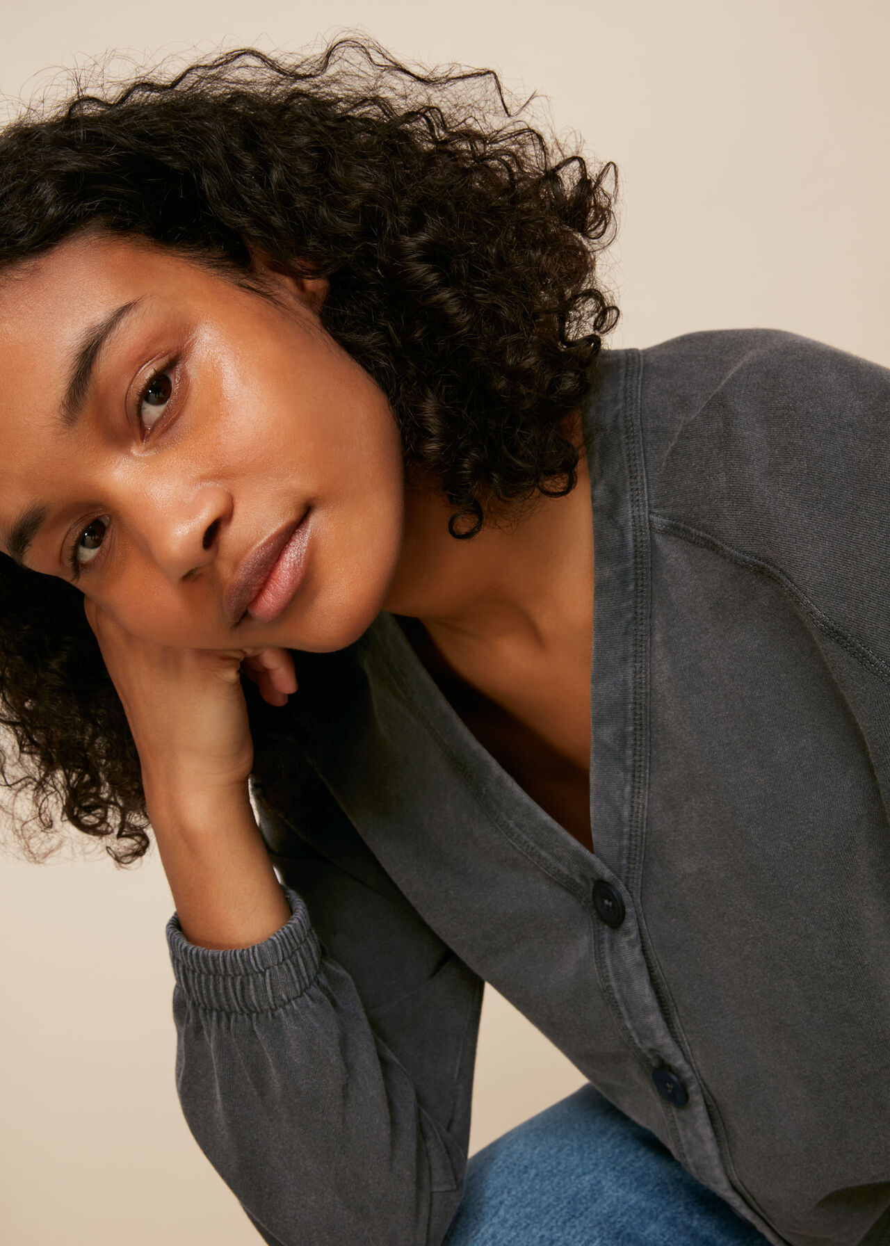 Jersey Cardigan