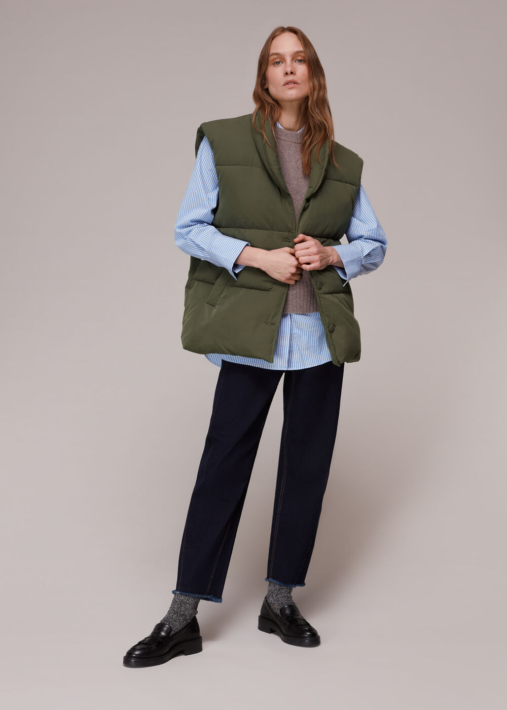 Lauren Drop Shoulder Gilet