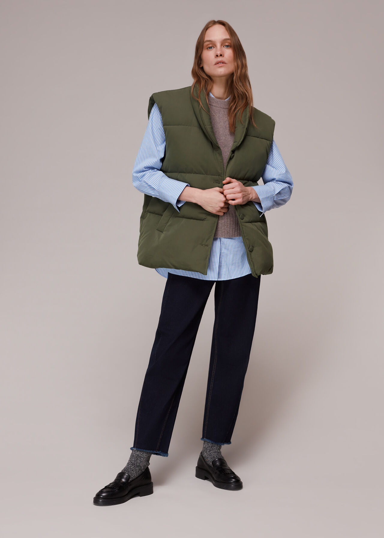 Lauren Drop Shoulder Gilet