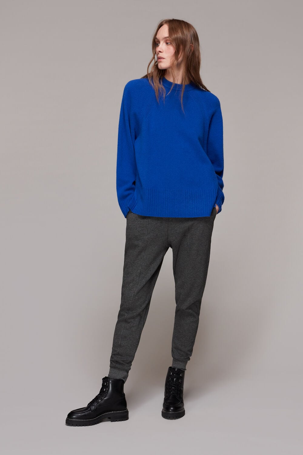 Easy Jersey Jogger Dark Grey