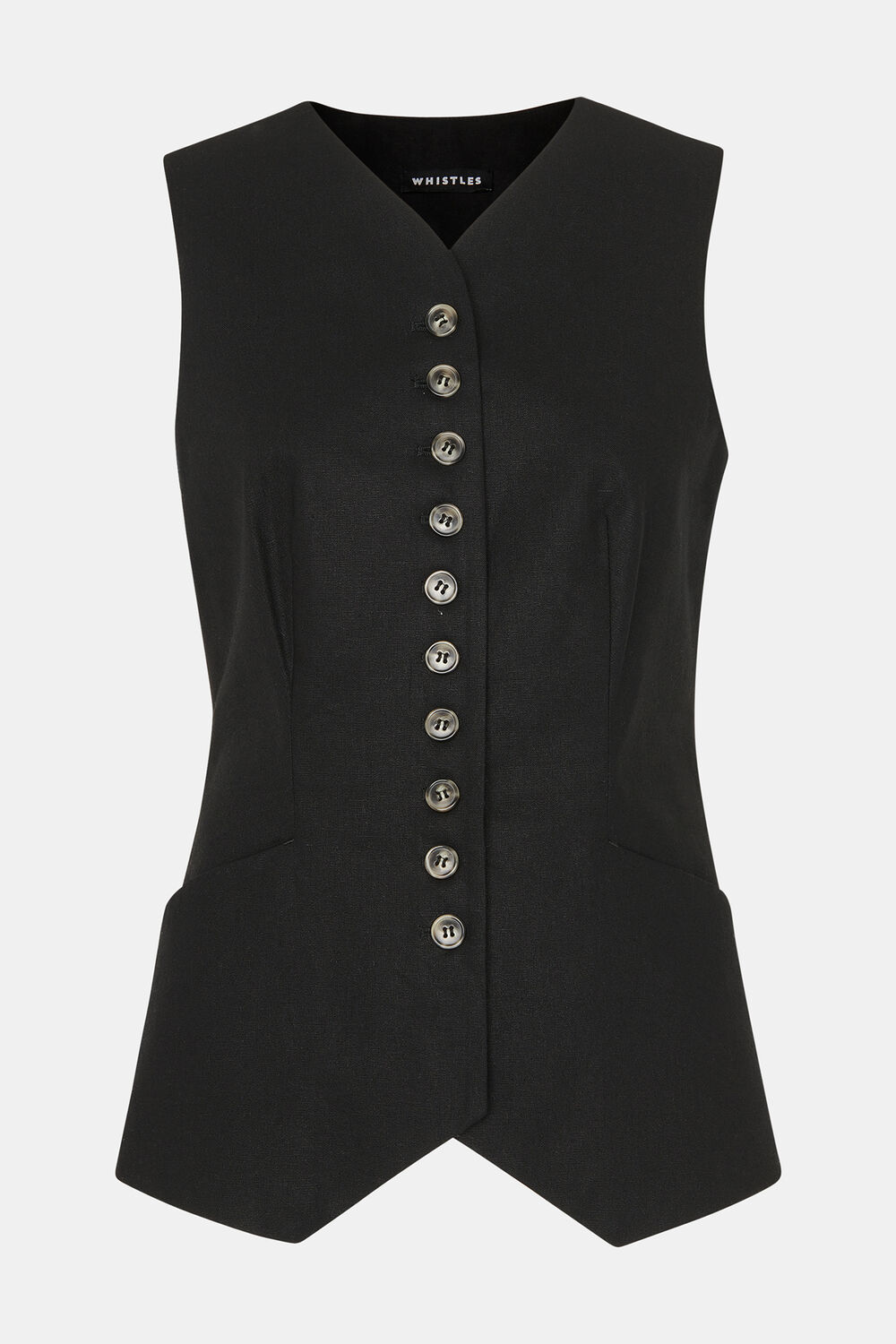 Lindsey Linen Blend Waistcoat