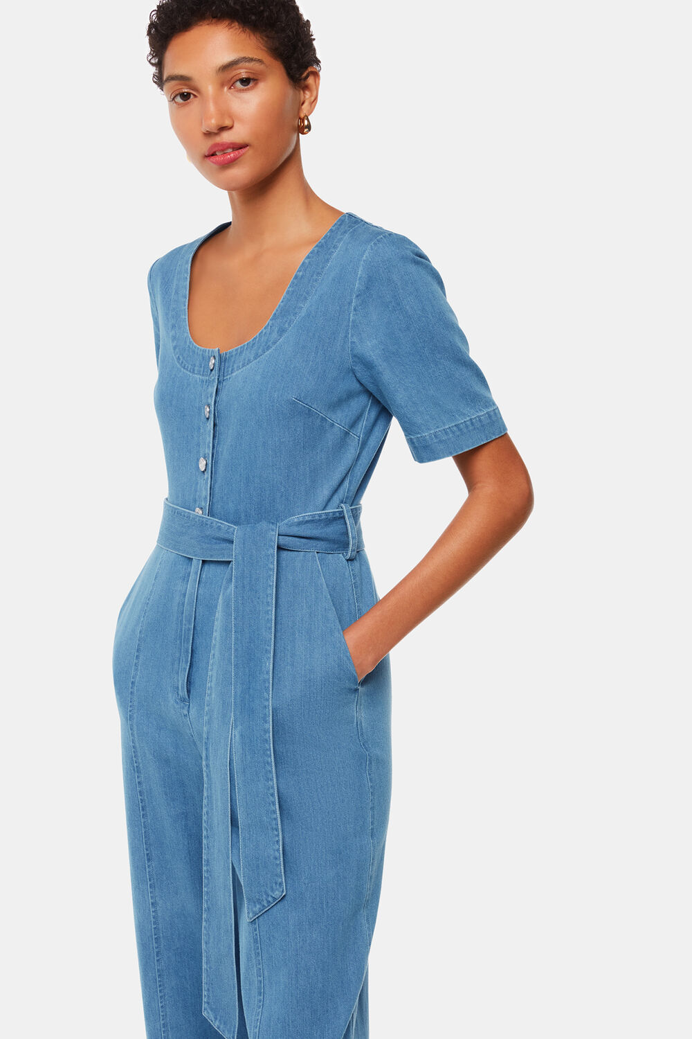 Freyja Denim Jumpsuit