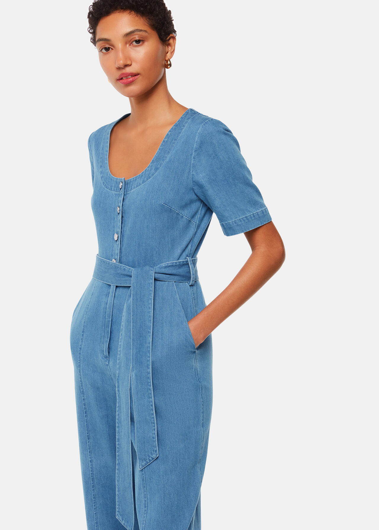 Freyja Denim Jumpsuit