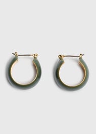 Enamel Wide Hoop