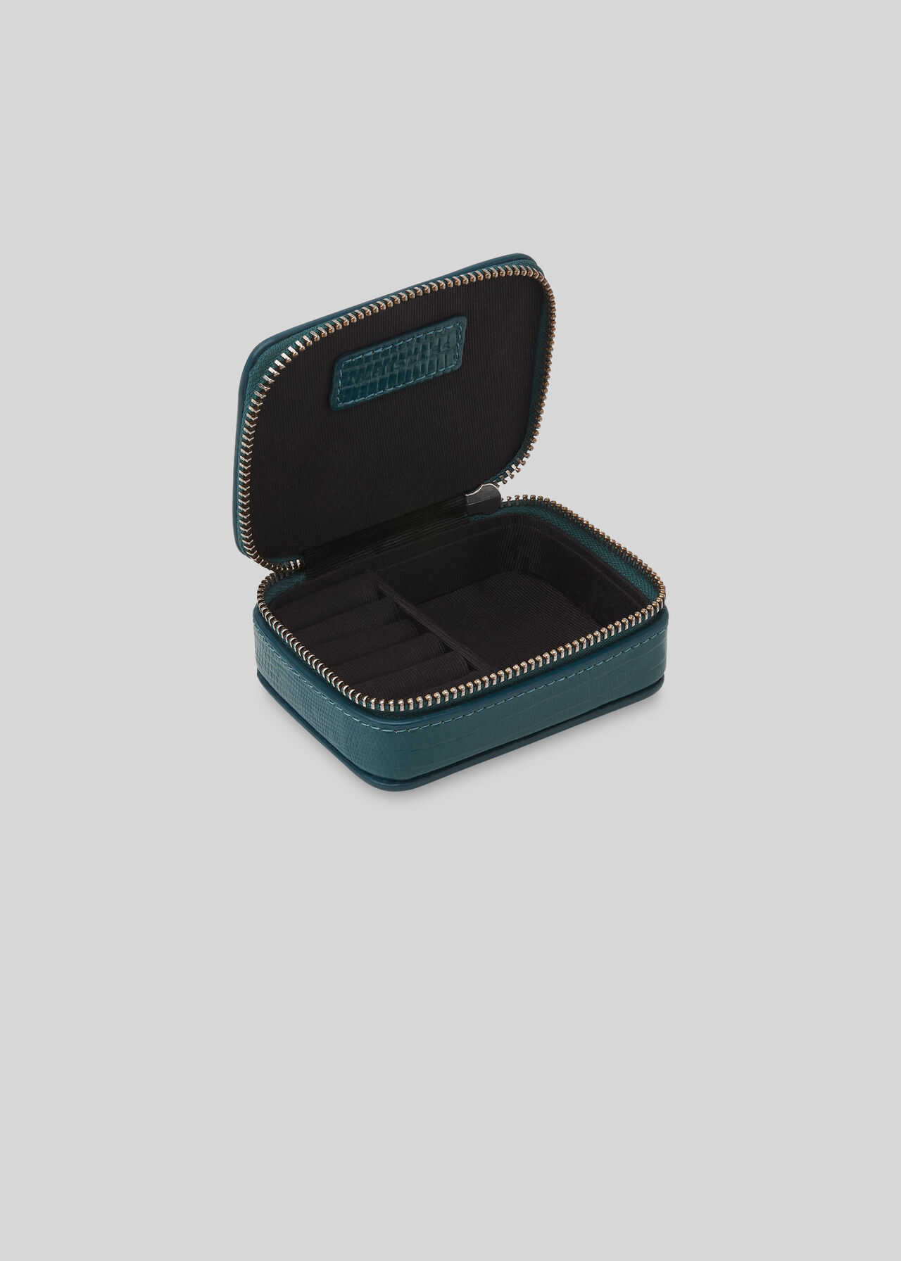 Mini Travel Jewellery Box Teal