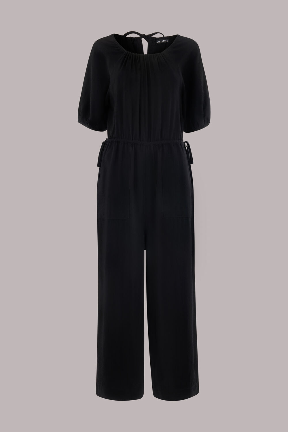 Melissa Gathered Neck Jumpsuit