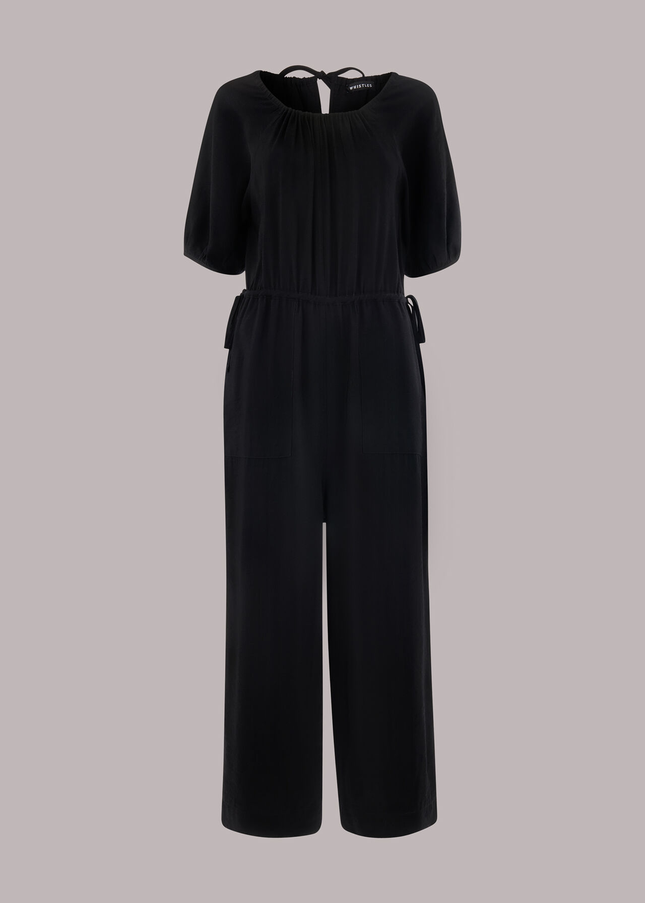 Melissa Gathered Neck Jumpsuit