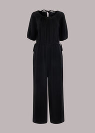 Melissa Gathered Neck Jumpsuit
