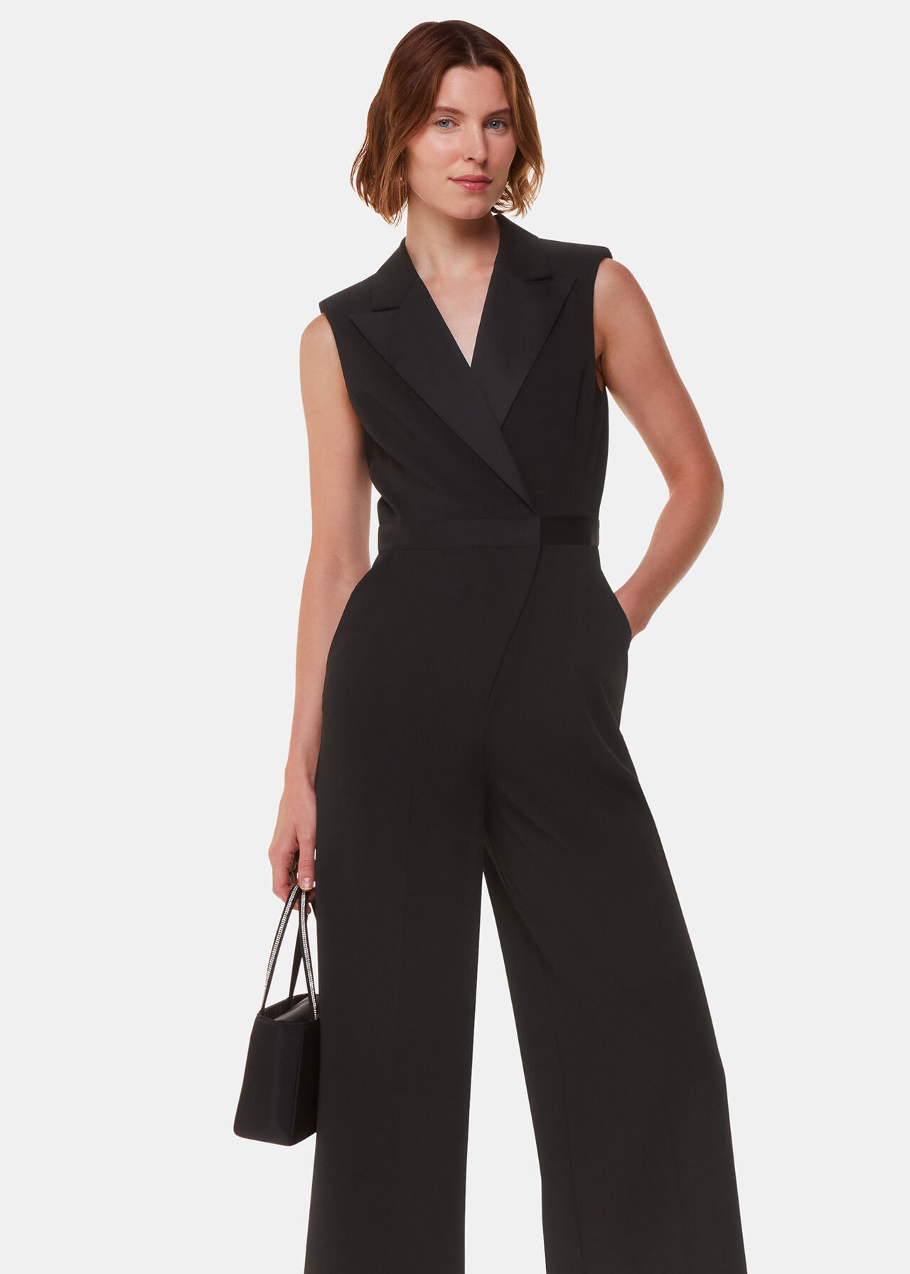 Edie Tuxedo Jumpsuit