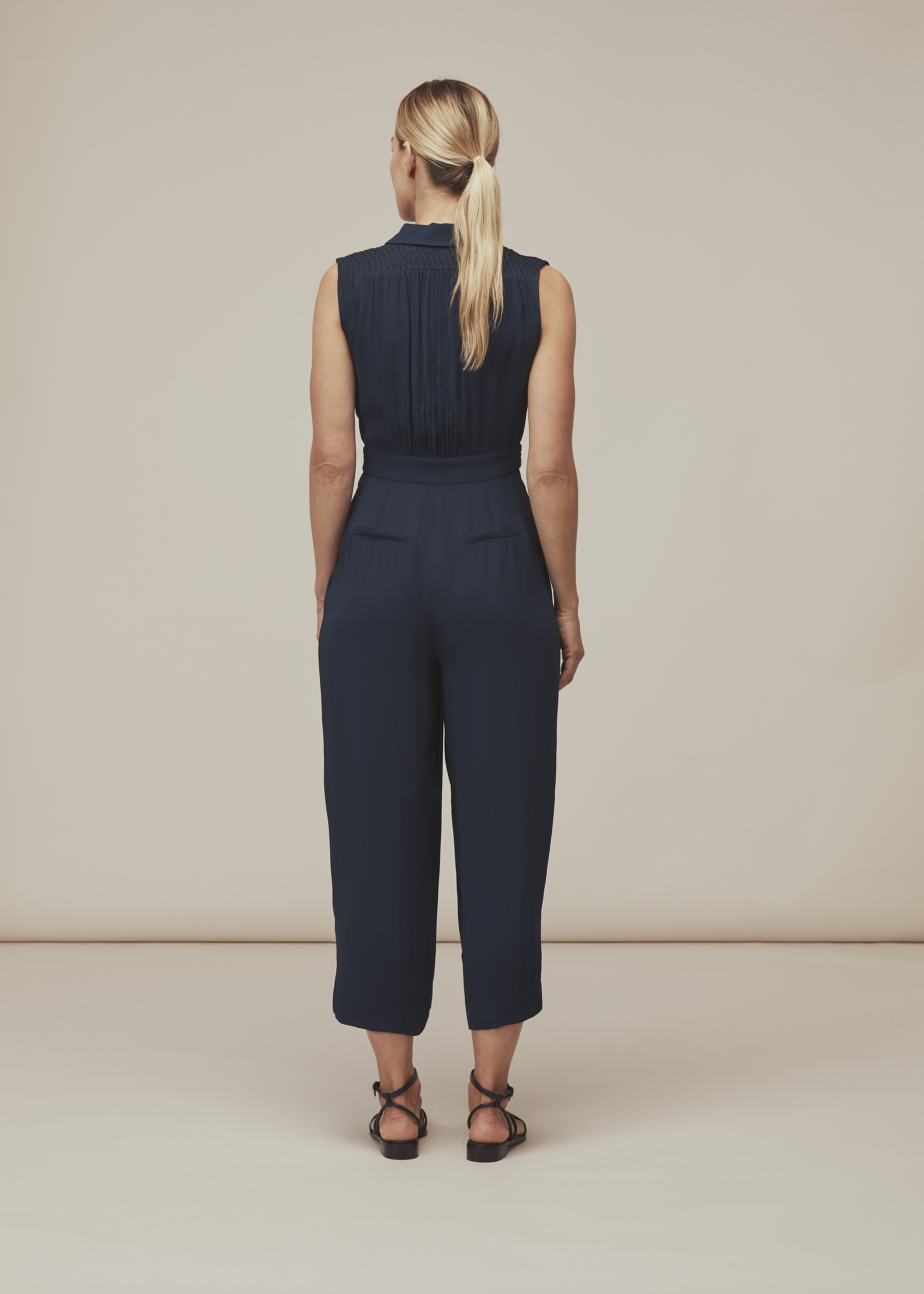 Whistles navy jumpsuit sales