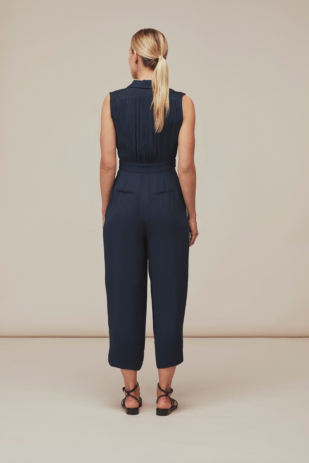 Smocked Detail Zora Jumpsuit