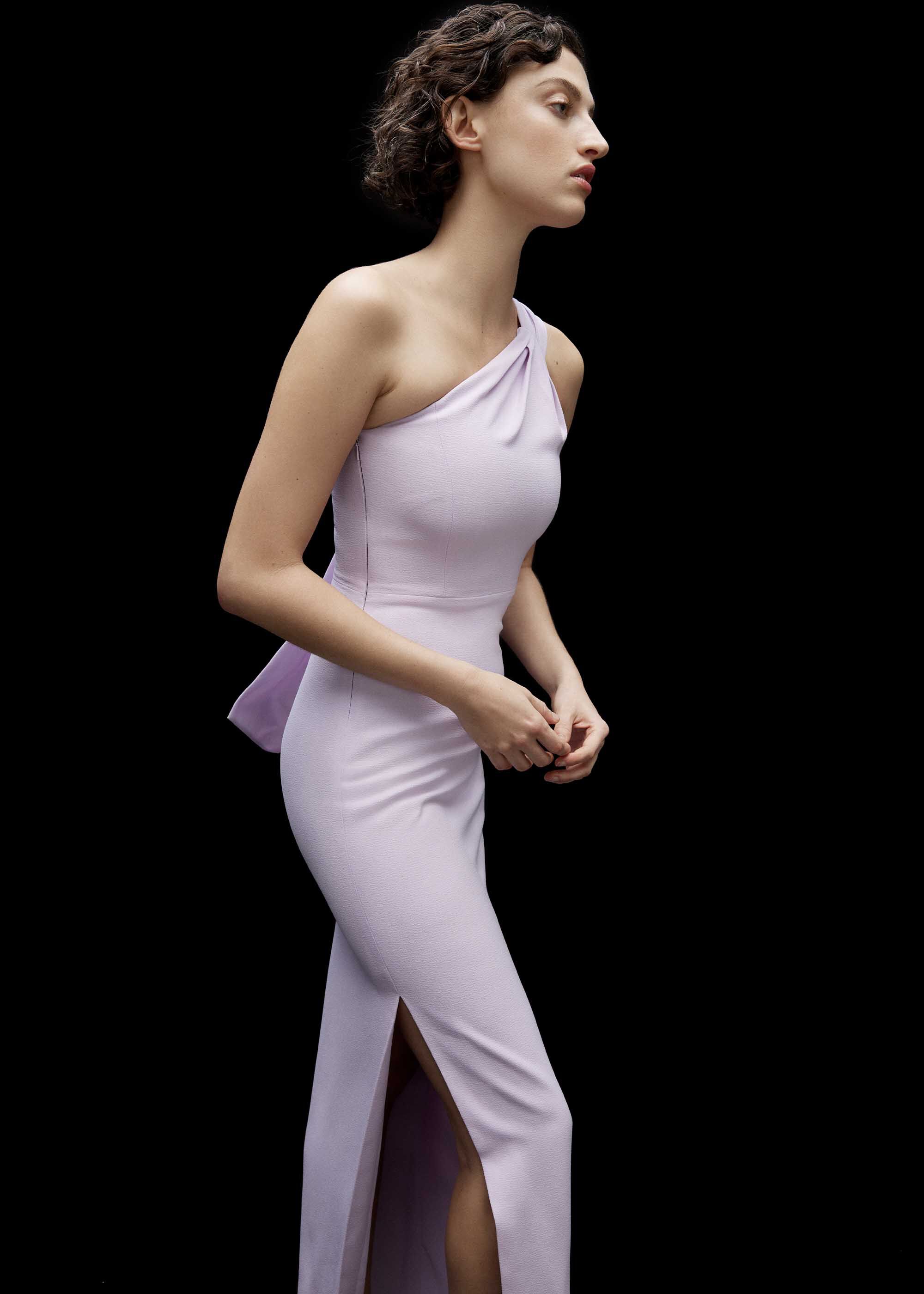 Bethan one shoulder maxi dress discount