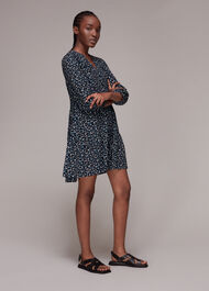 Delicate Floral Print Dress