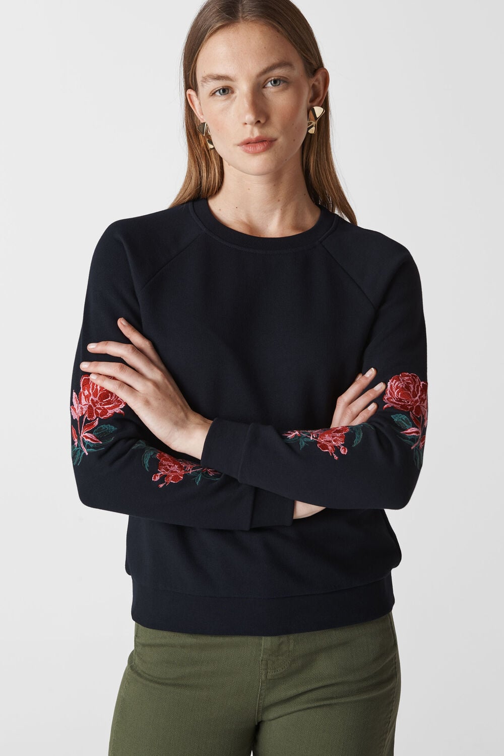 Digital Bloom Sweatshirt Multicolour