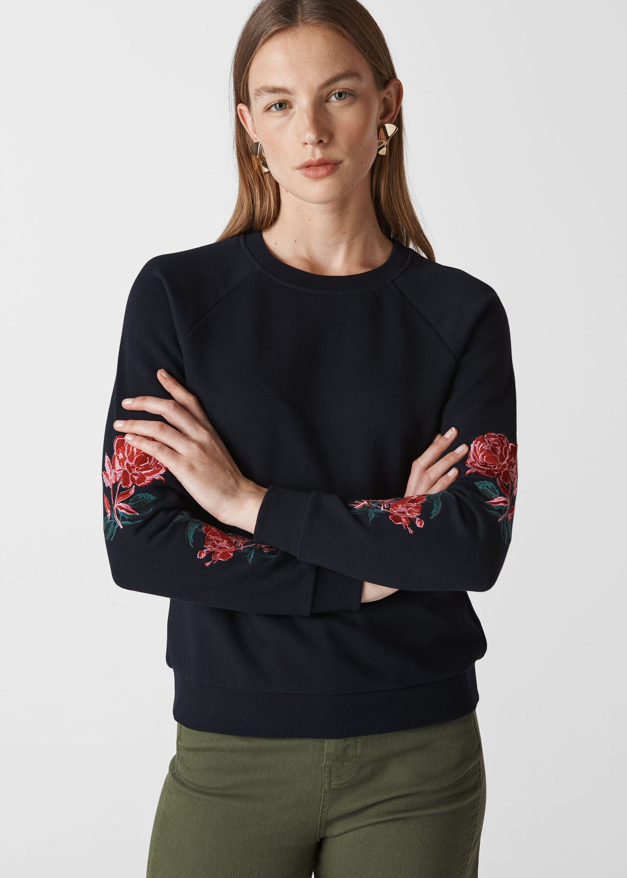 Digital Bloom Sweatshirt Multicolour