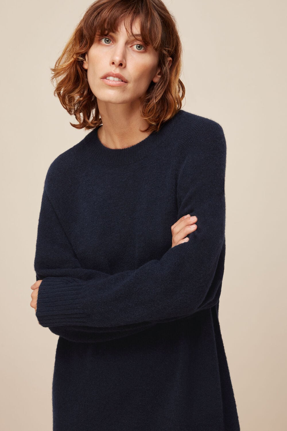 Midi Length Knit Dress