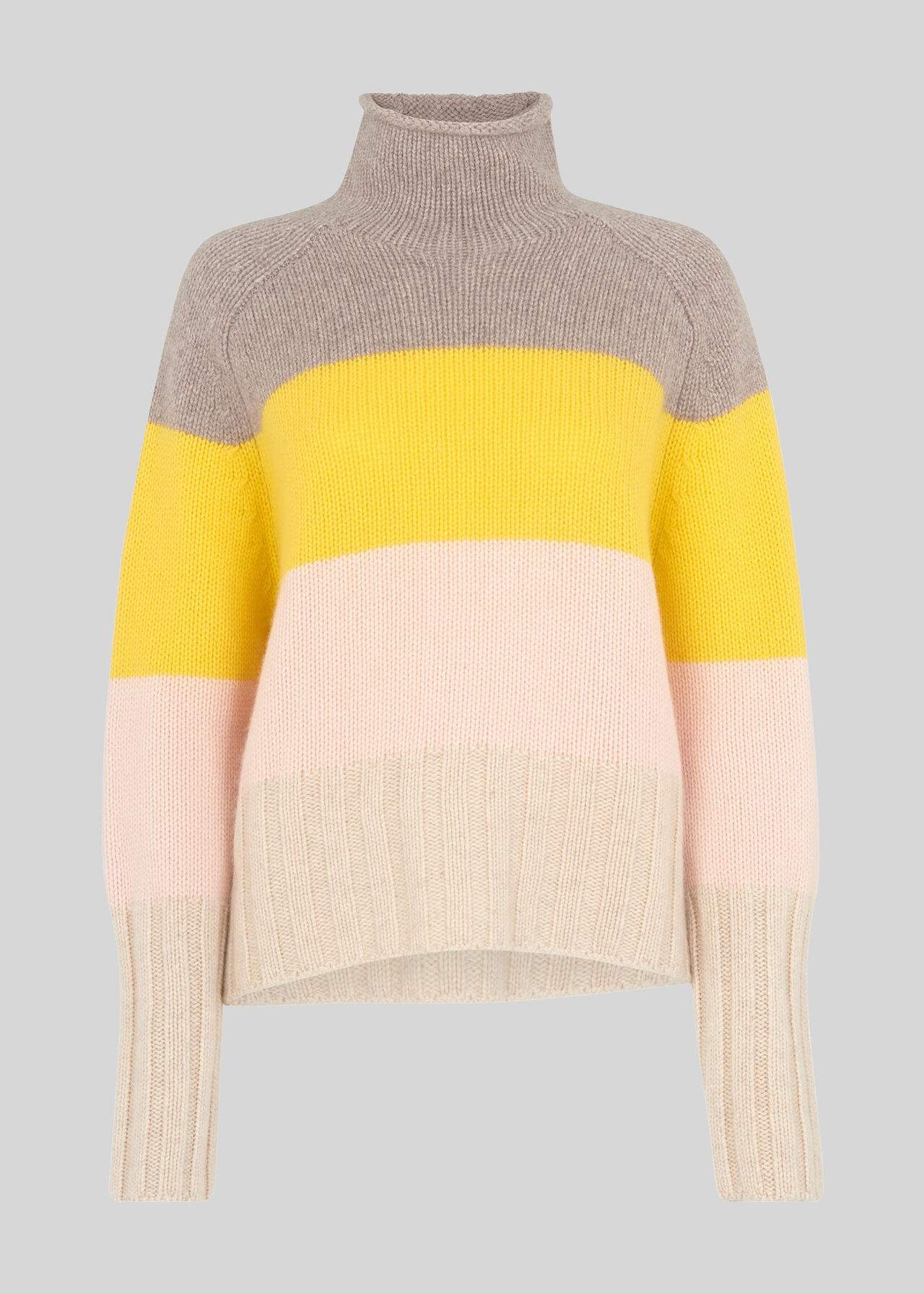 Cashmere Stripe Knit Multicolour