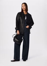 Clean Bonded Leather Jacket