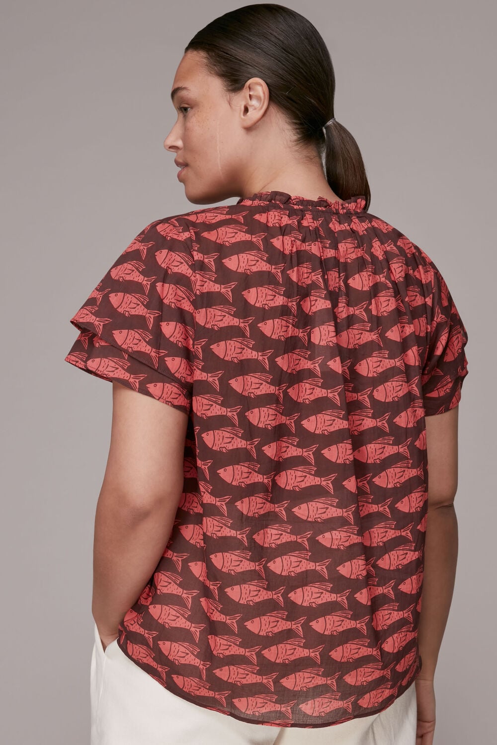 Pisces Print Top