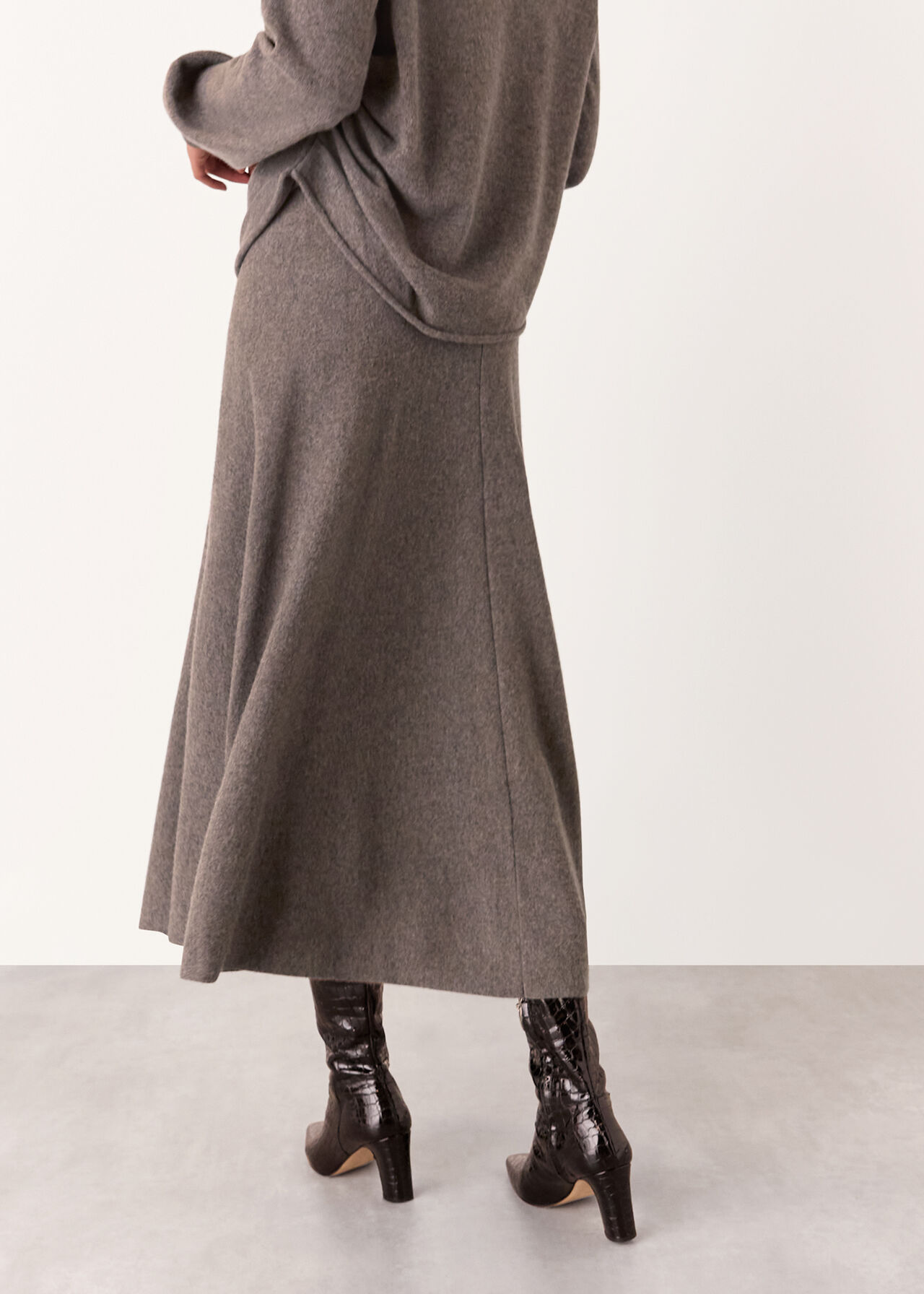 Knitted Midi SKirt