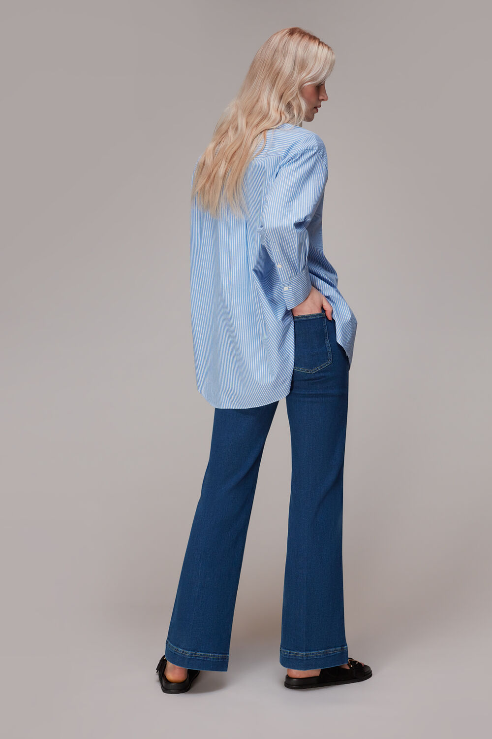 Lucy Stretch Flared Jean