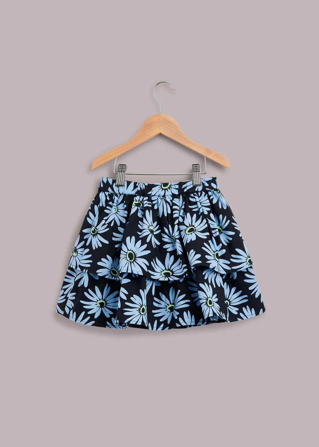 Daisy Print Ra Ra Skirt