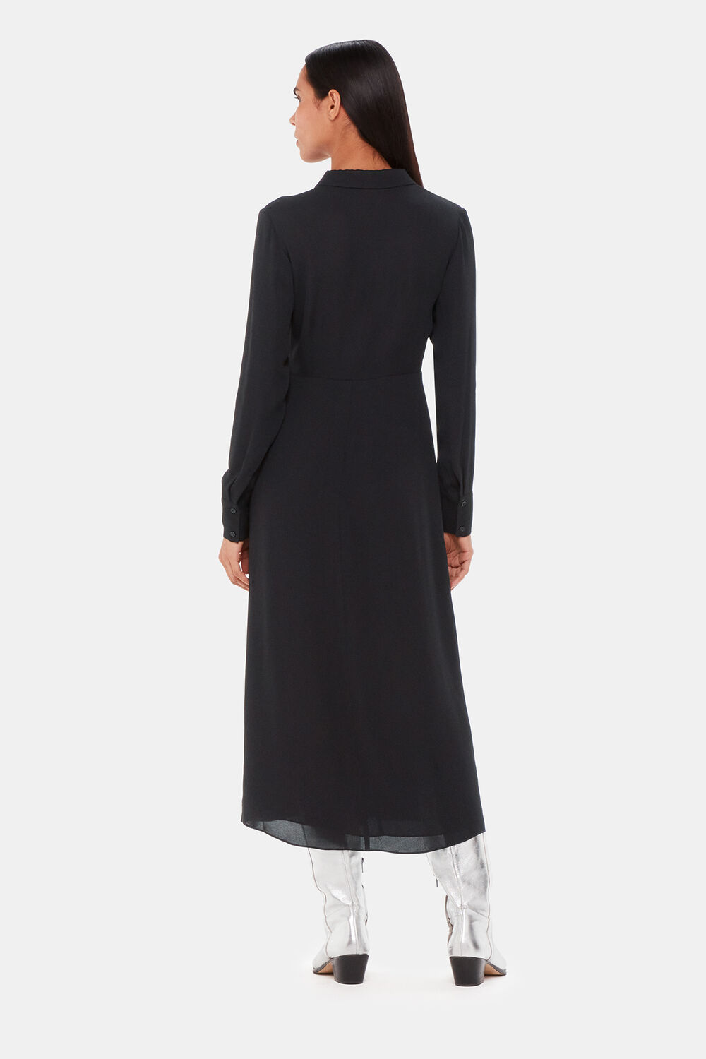 Lea Ruffle Front Dress