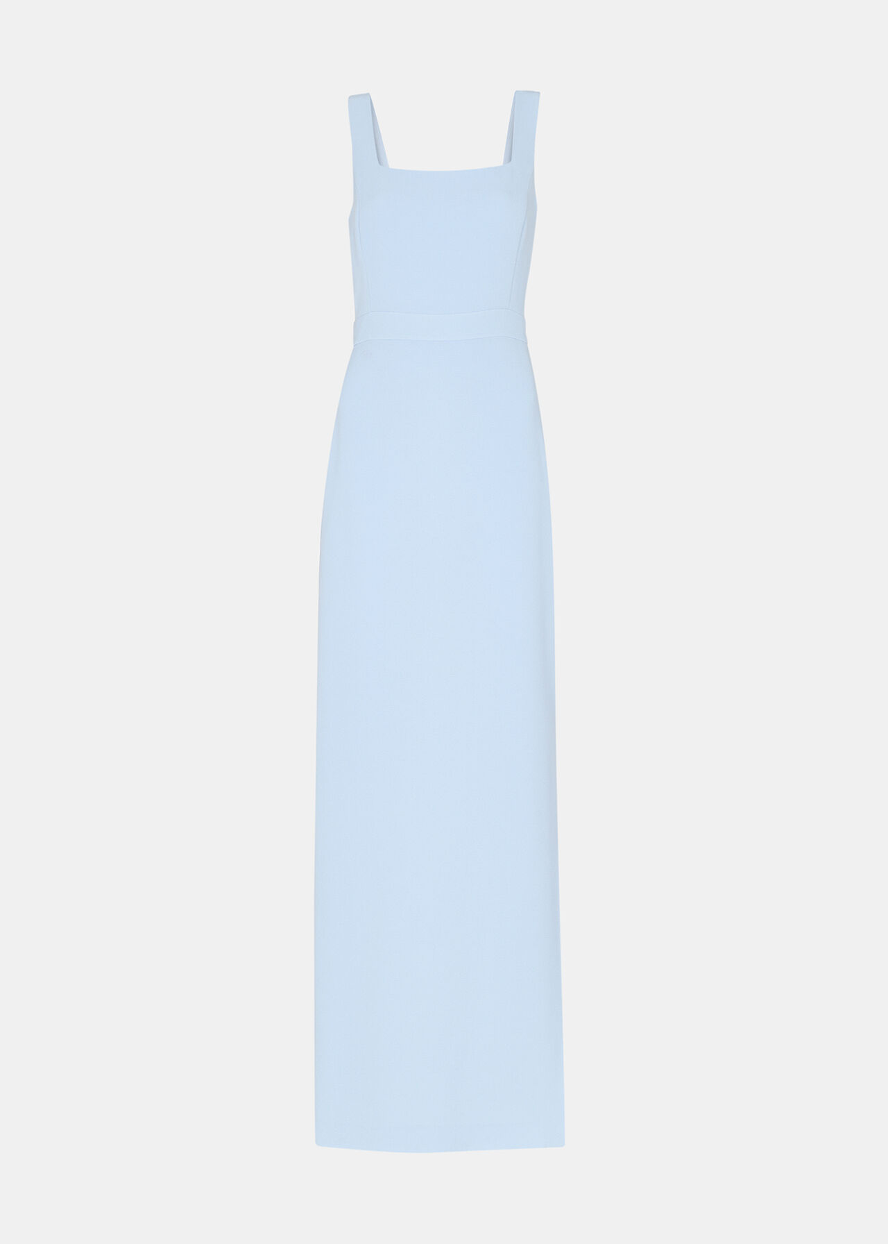 Fresh Sky Blue Square Neck Waist Mini Birthday Party Homecoming Dress cc4662