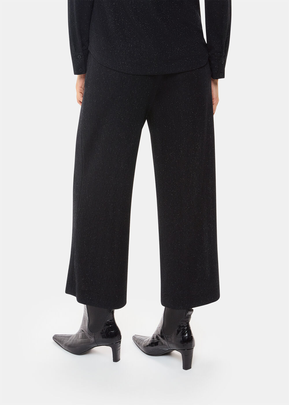 Eva Sparkle Cropped Trouser