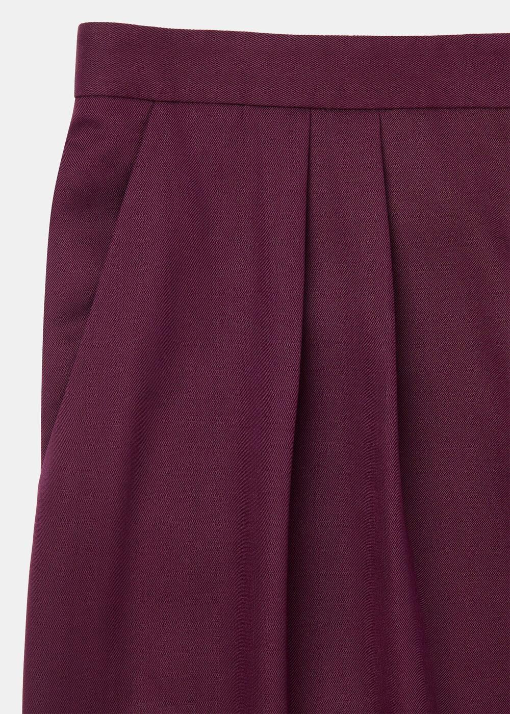Pleat Front Relaxed Trouser