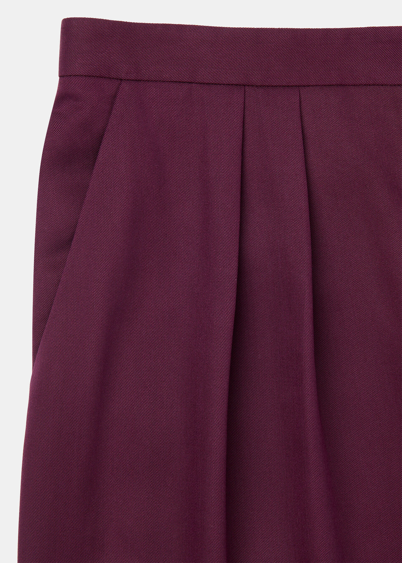 Pleat Front Relaxed Trouser