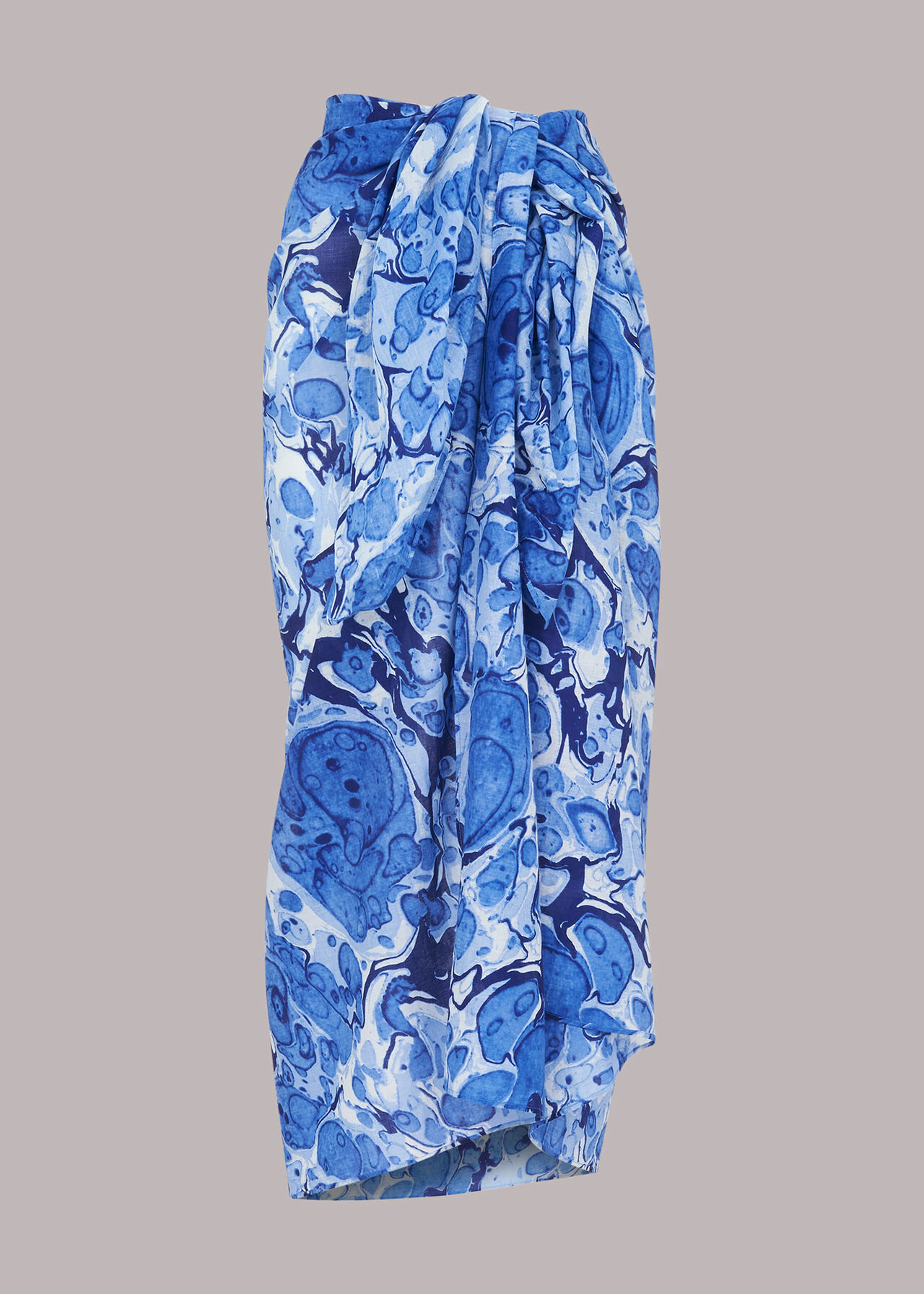 Mia Marble Print Beach Sarong
