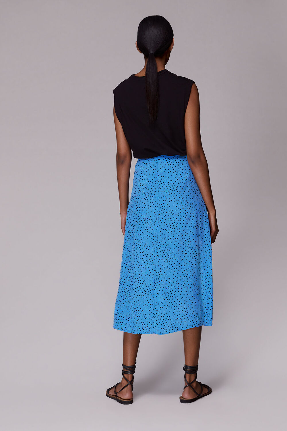 Irregular Spot Skirt