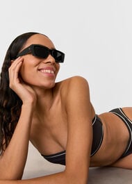 Piper Contrast Bikini Bottom