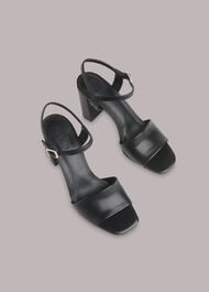 Lilley High Block Heel Sandal