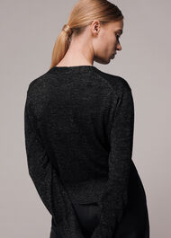 Sparkle Tie Cardigan