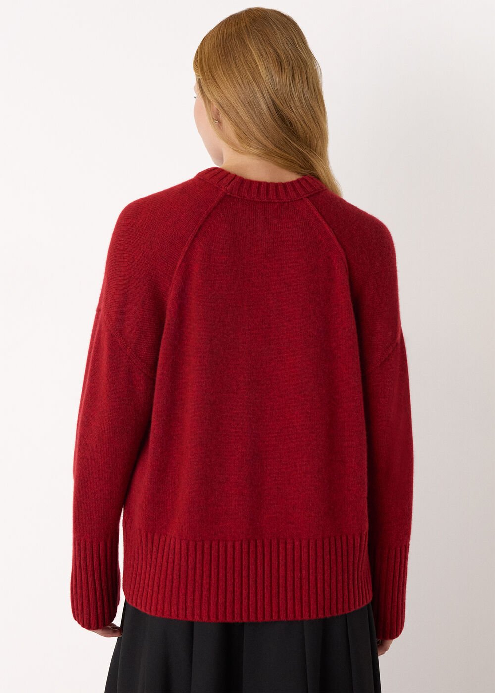 Heavy Cashmere Crew Neck Knit