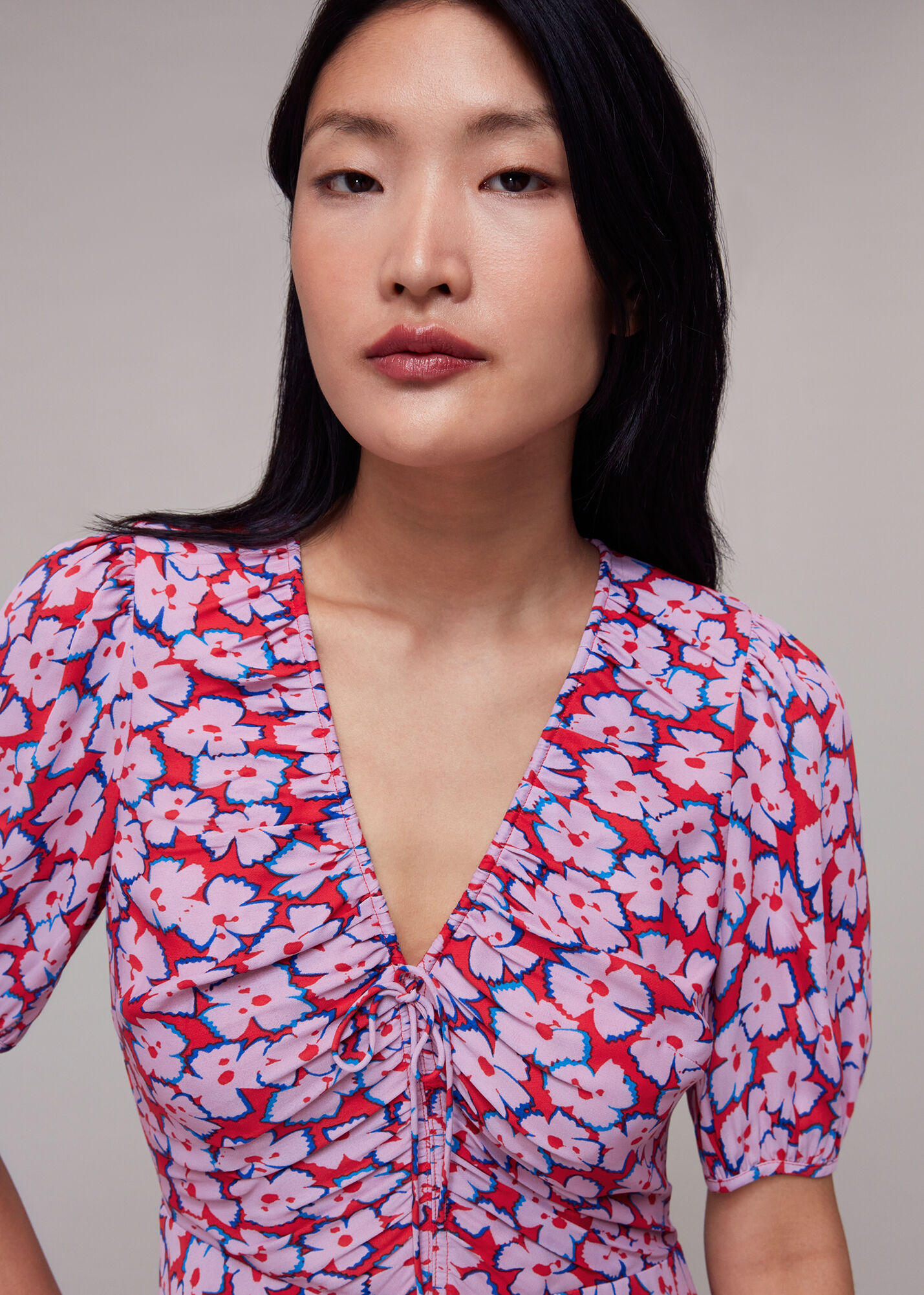 商品画像：タグ付】ハーリップトゥ Spring Flower Field Dress M 2